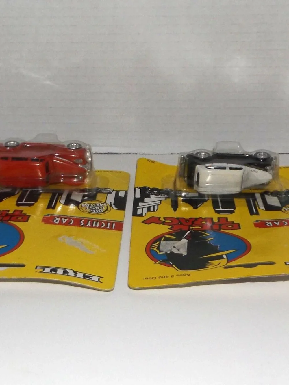 2 - 1990 Ertl Walt Disney Dick Tracy 1:64 Die Cast Metal Cars New Other Sealed